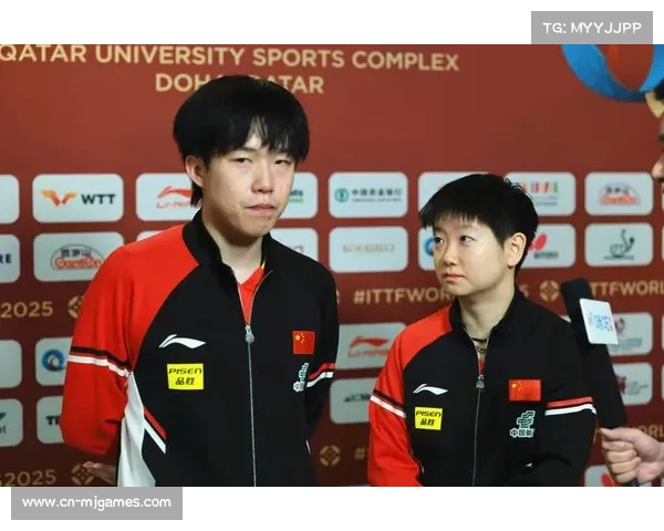 王楚钦孙颖莎混双组合混团世界杯表现稳健,成国乒得分保障